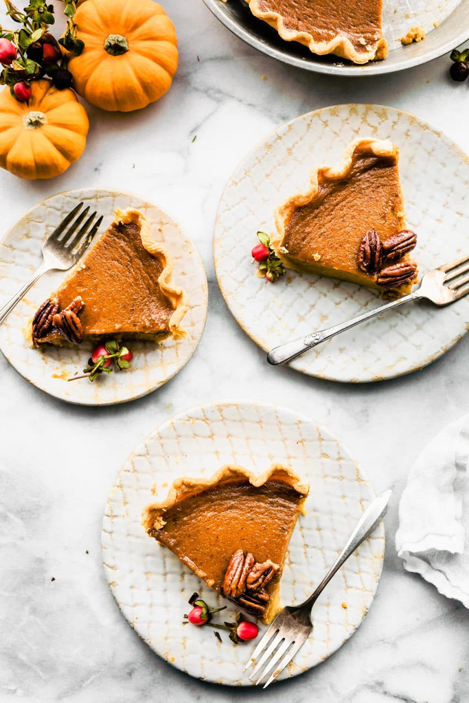 Gluten Free Pumpkin Pie (Dairy Free Option)