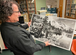 Flash! Grandson visits famed Burton Frasher photo archive in Pomona