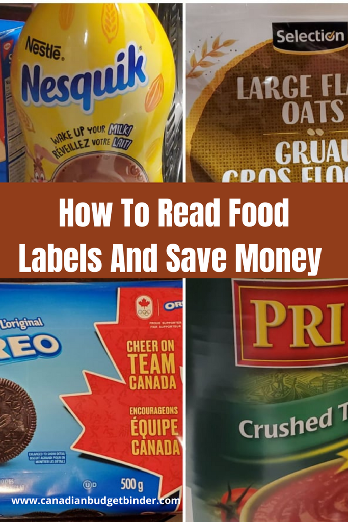 How To Read Food Labels To Save