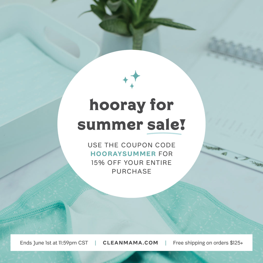 It’s a Hooray for Summer Sale – 15% off everything!