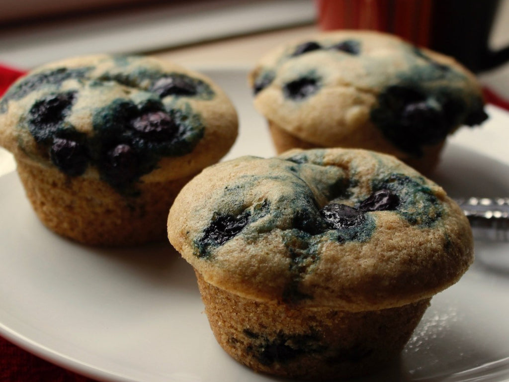 Blueberry Lemon Muffins [Vegan]