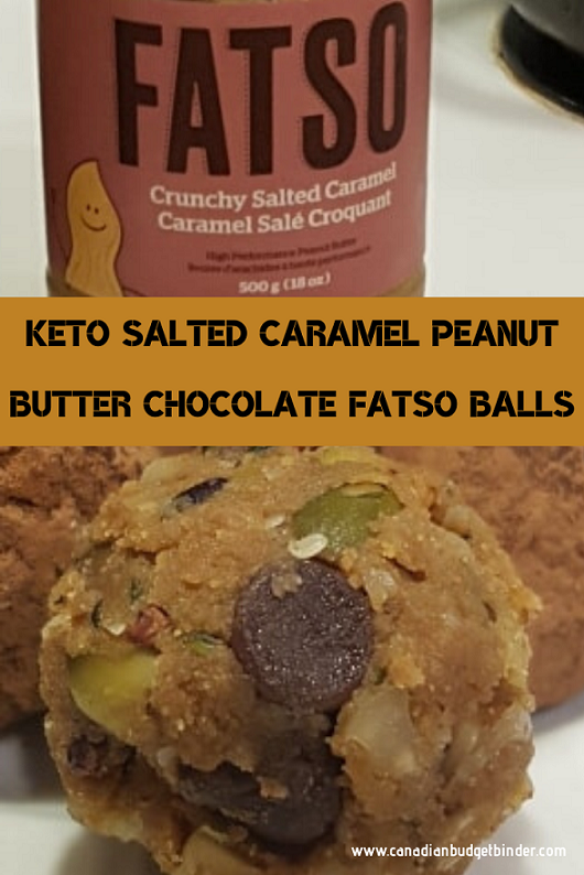 Keto Salted Caramel Peanut Butter Chocolate Fatso Balls