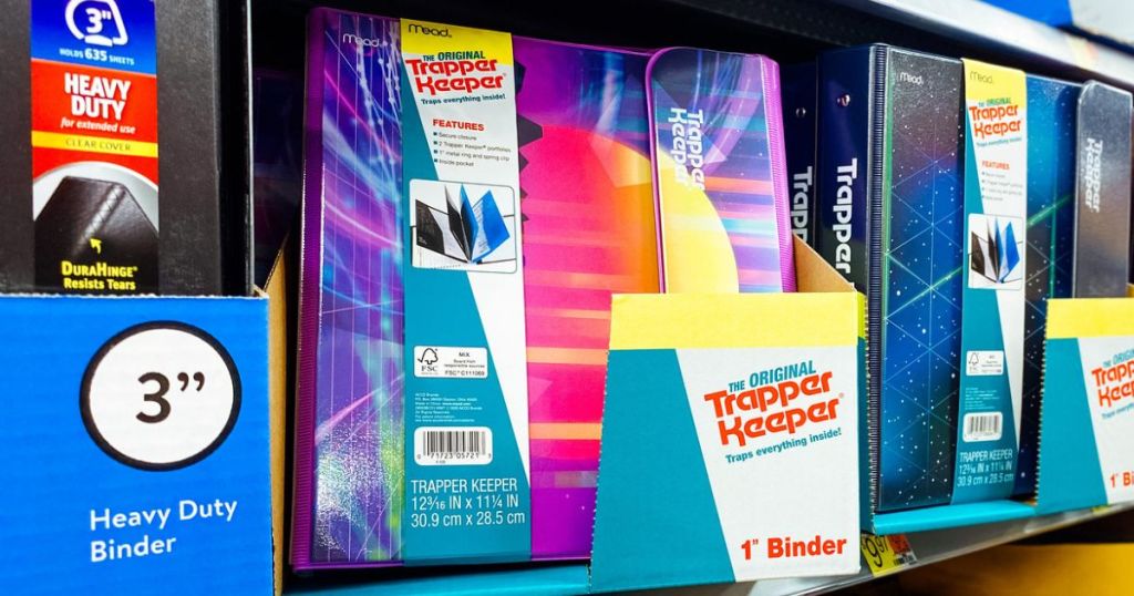 Everyone’s Favorite 80s Binder is Back | The Original Trapper Keeper Only $10.87 on Amazon or Walmart.com