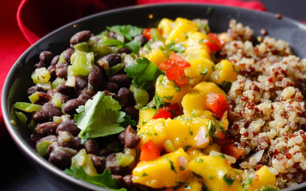 Cuban Black Bean Mango Bowl