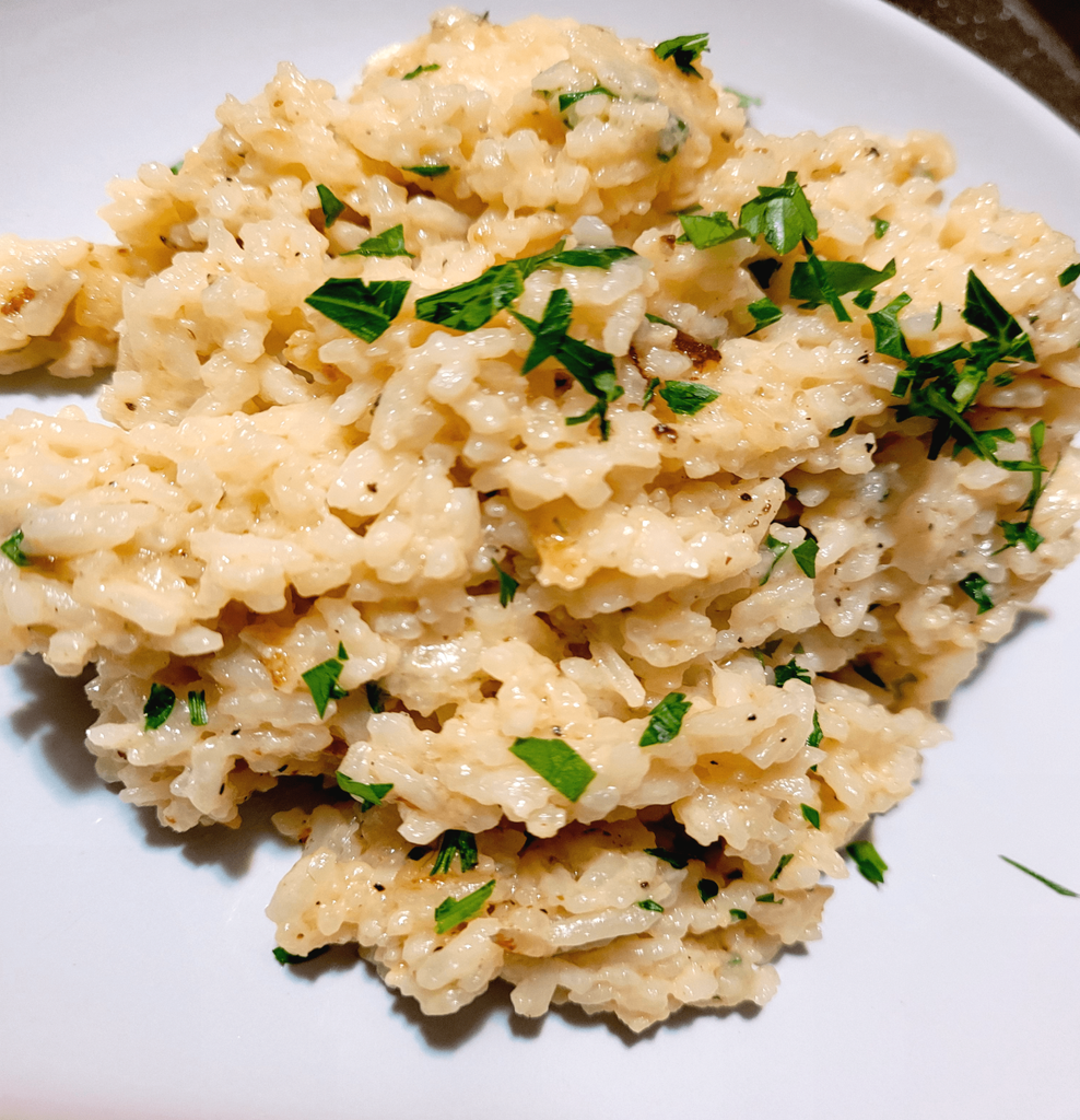 Garlic Parmesan Rice
