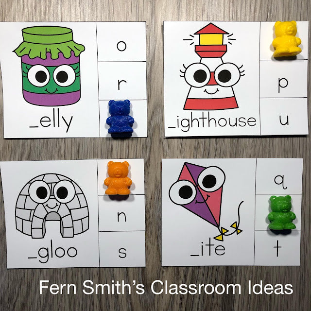 Grab These Missing Letters Alphabet Literacy Center Games For Your Class Today!