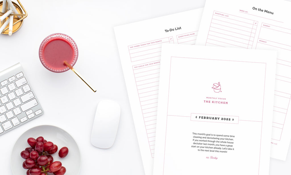 Your Clean + Organized Home Starts Now – February 2022 Homekeeping Society