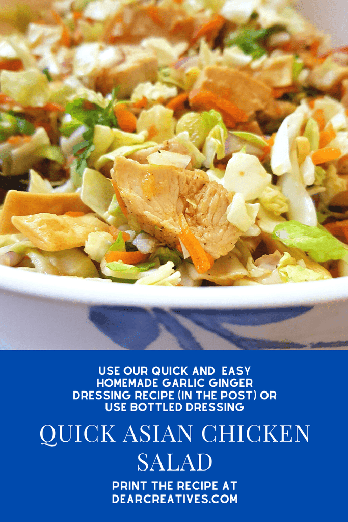 Quick Asian Chicken Salad
