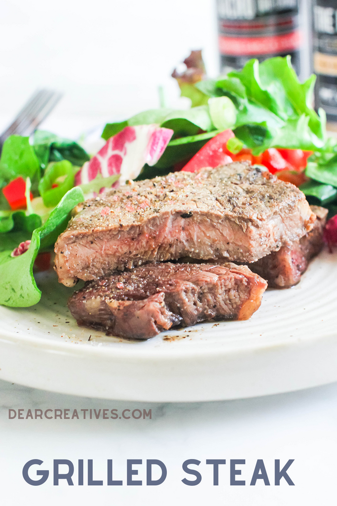 Grilled Steak – Easy Seasoned Grilled Steak
