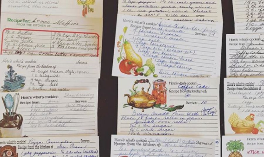 Blast to the Past With These Vintage Recipe Cards