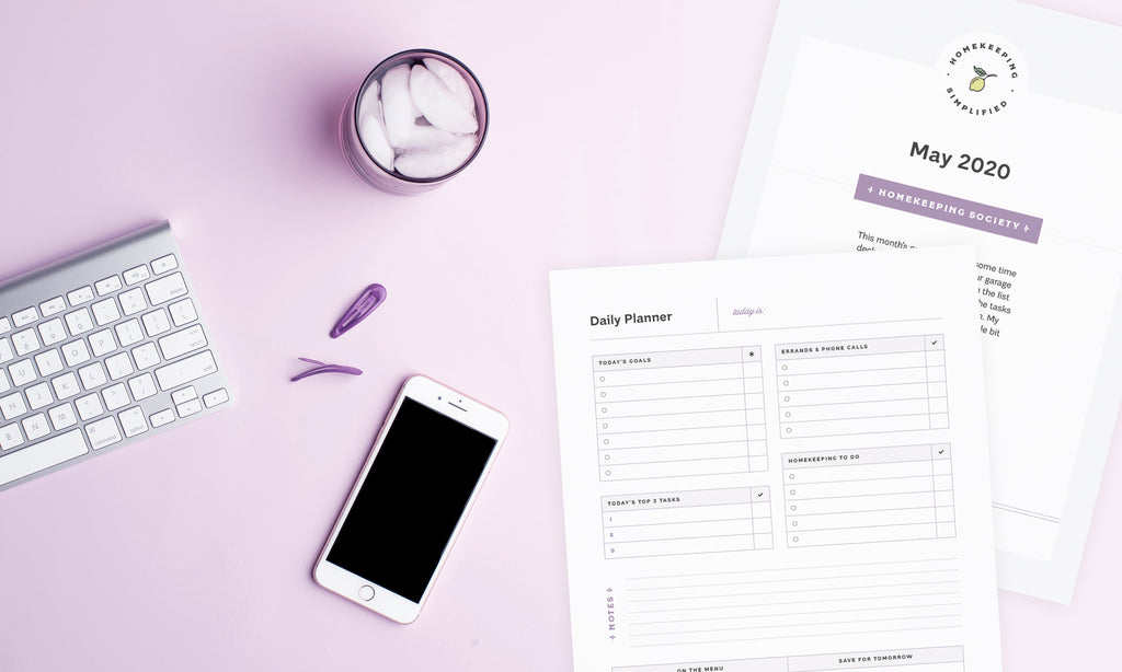 Welcome to Your Clean Home – May Homekeeping Society {FLASH SALE}