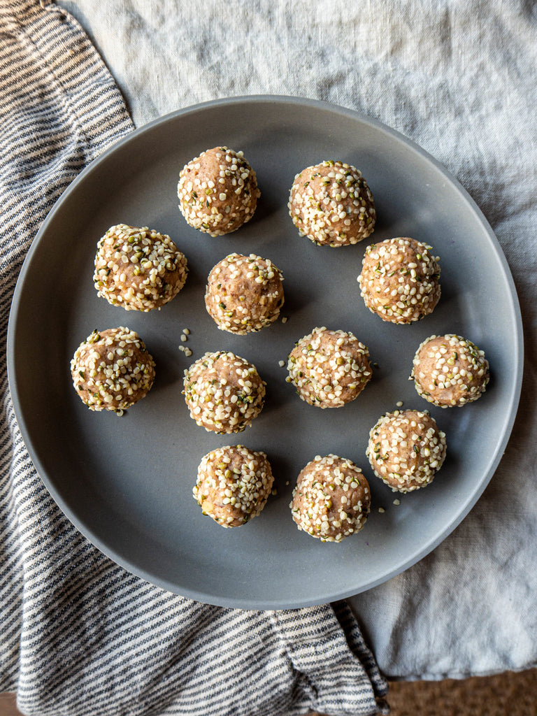 Savory Spiced Walnut & Tahini Energy Bites