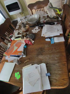 Kitchen Table and the Over Flow of Recipes