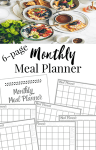 Monthly Meal Planner