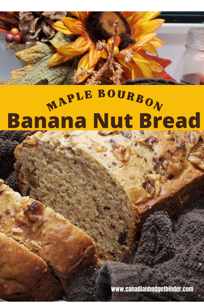 Maple Bourbon Banana Nut Loaf