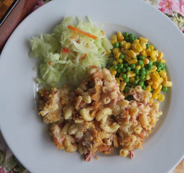 Corned Beef and Macaroni Casserole