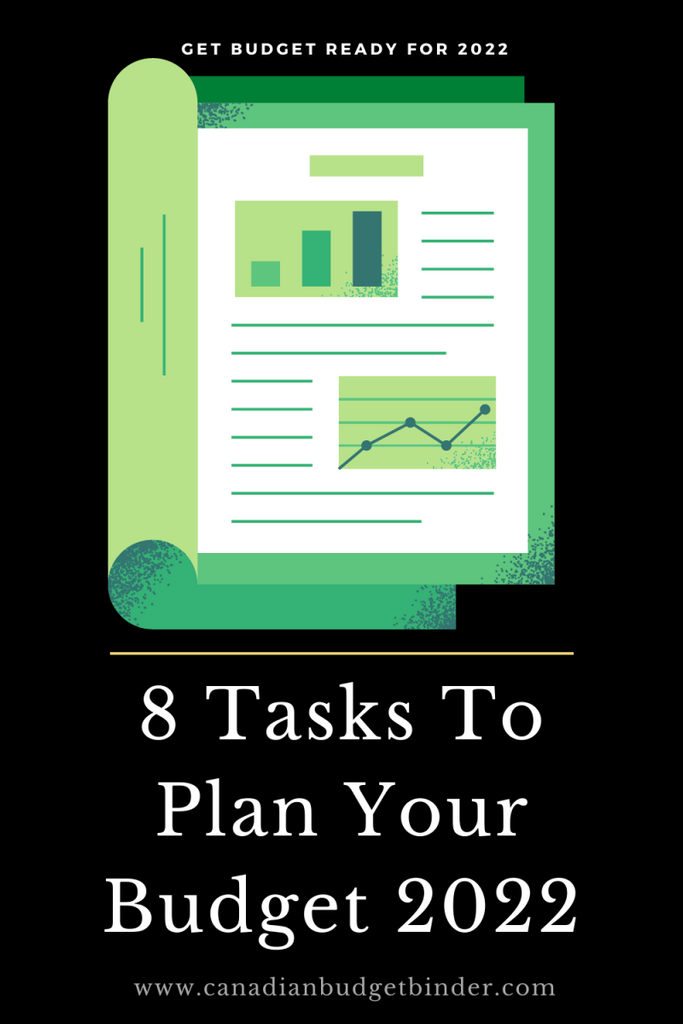 8 Tasks To Plan Your Budget For 2022