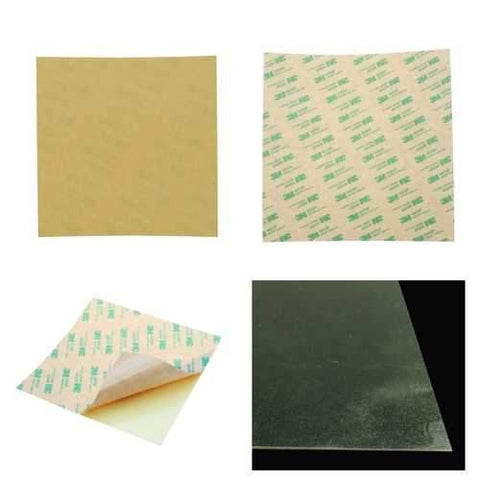 253.8*241*0.3mm Polyetherimide PEI Sheet With 3M Glue For Reprap Prusa i3 Mk3 Heated Bed 3D Printer Part