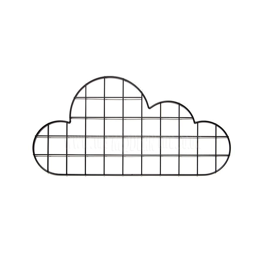 Storage / Display . Wall Grid - Cloud / Black