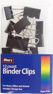 Allary 12 Count Binder Clips