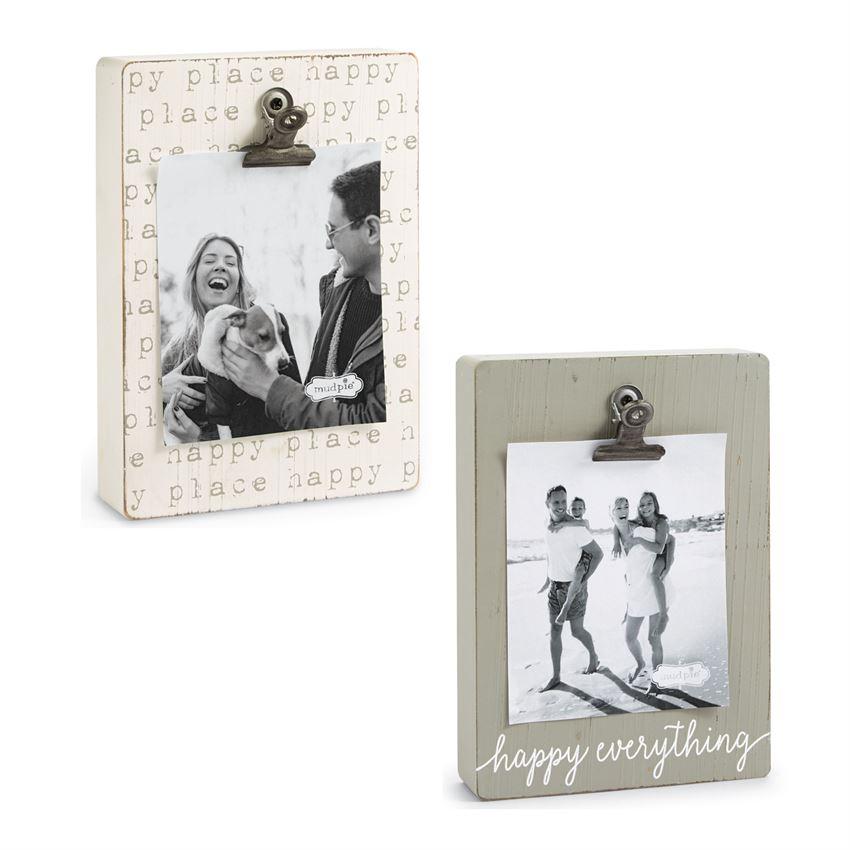 happy place clip block frame