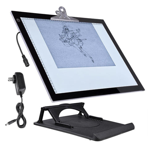 Yescom LED Tracing Stencil Board 19in 12W Adjustable Brightness